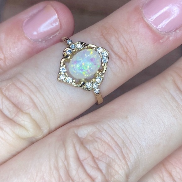 ✨LAST ONE✨New Ring gemstone style ring party luxury luxurious - Picture 4 of 8